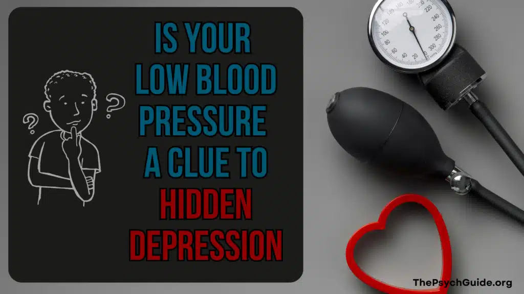 Can depression cause low blood pressure