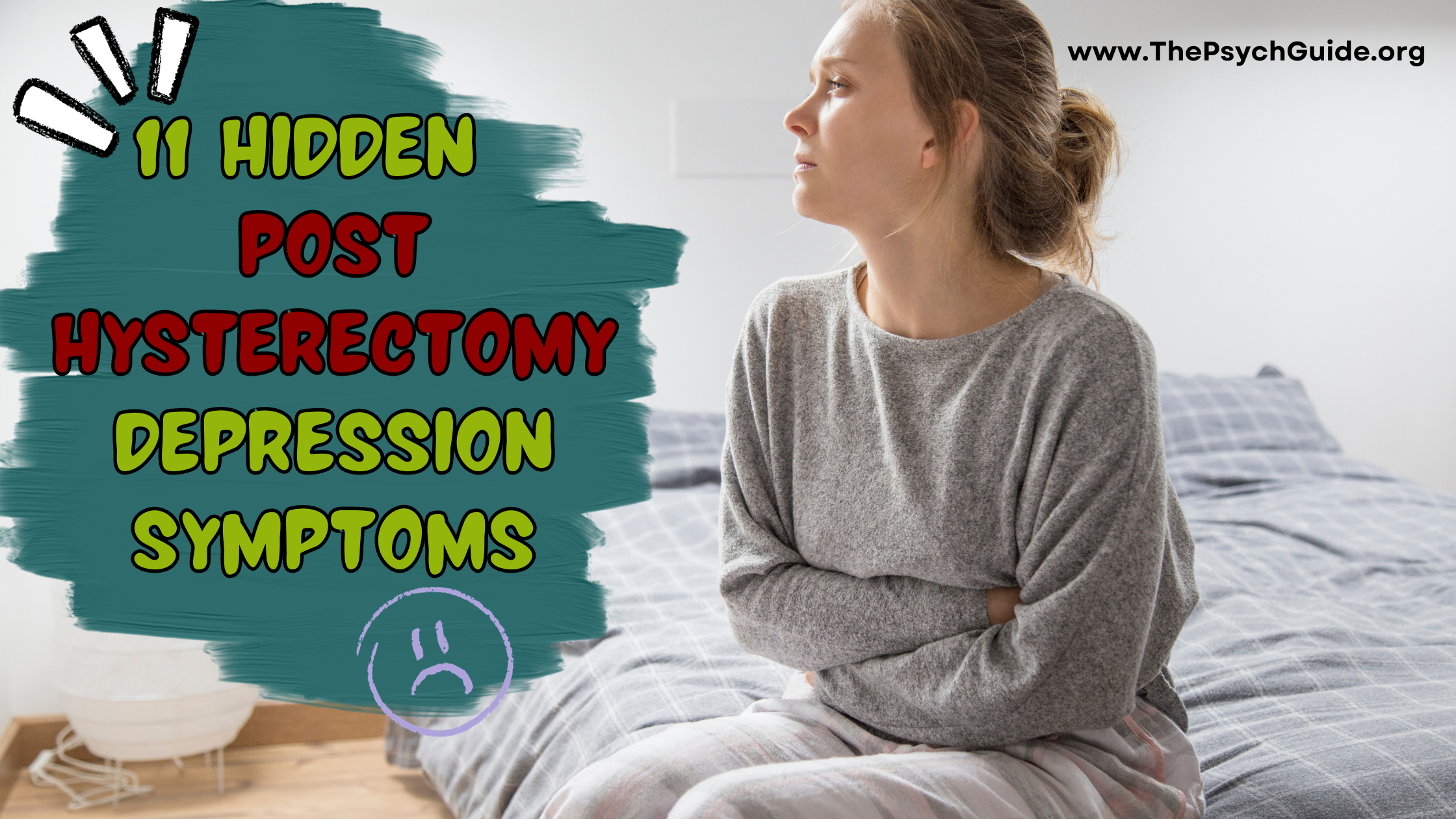 Post hysterectomy depression symptoms