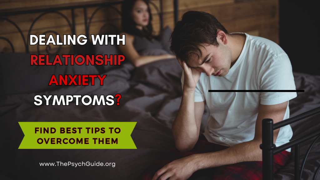 Relationship Anxiety Symptoms
