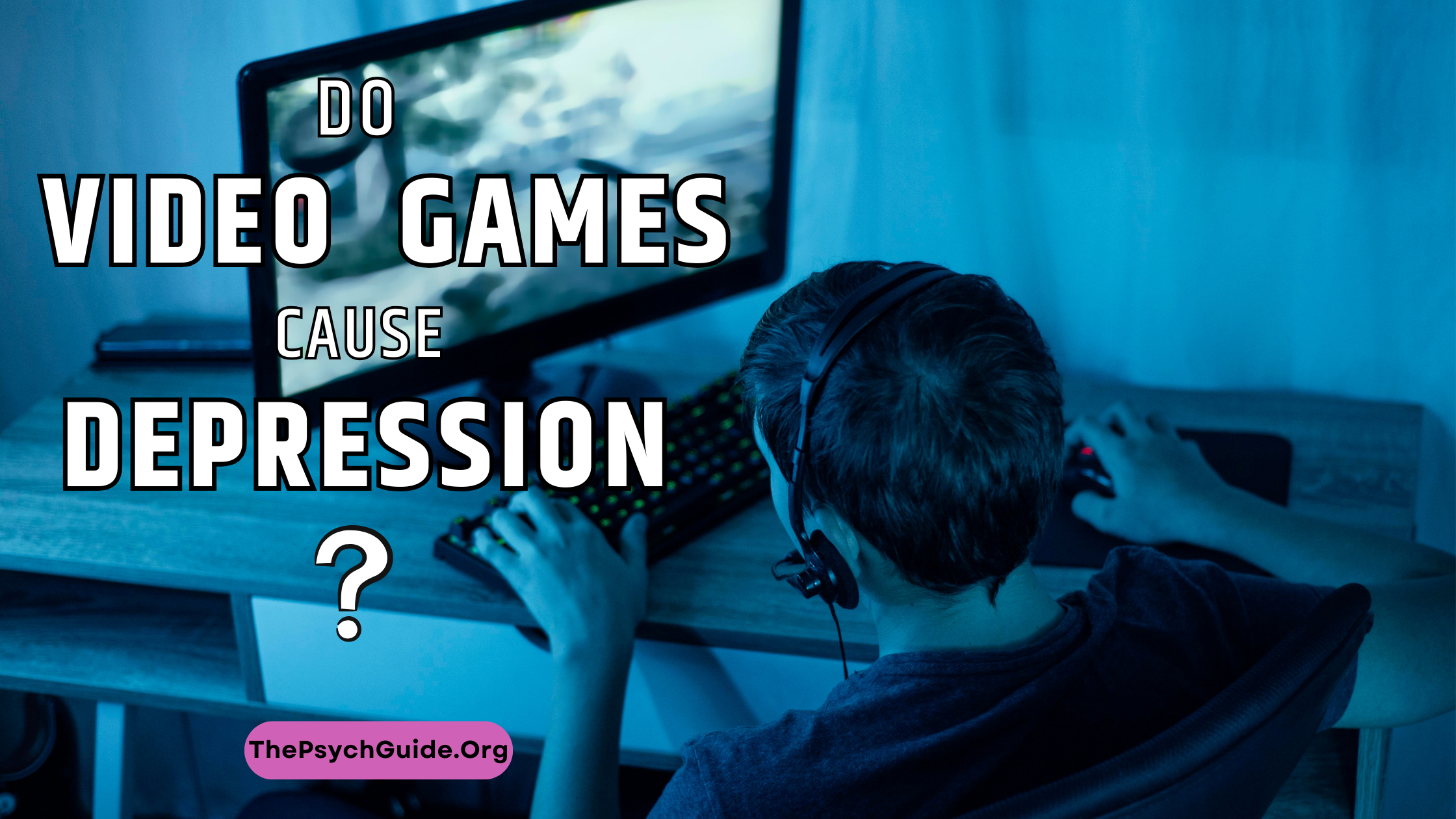 Do video games cause depression