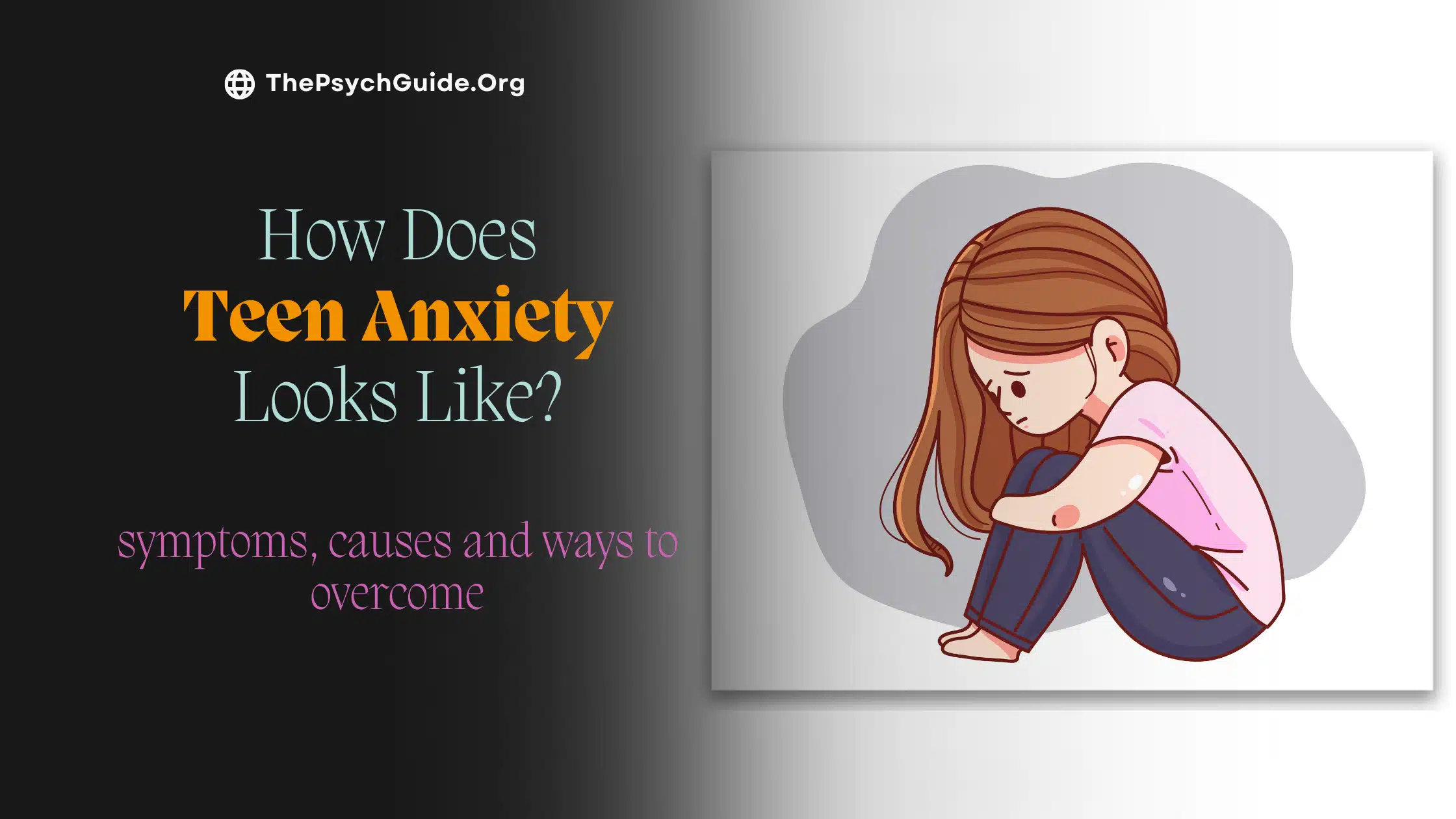 Symptoms of anxiety in teens